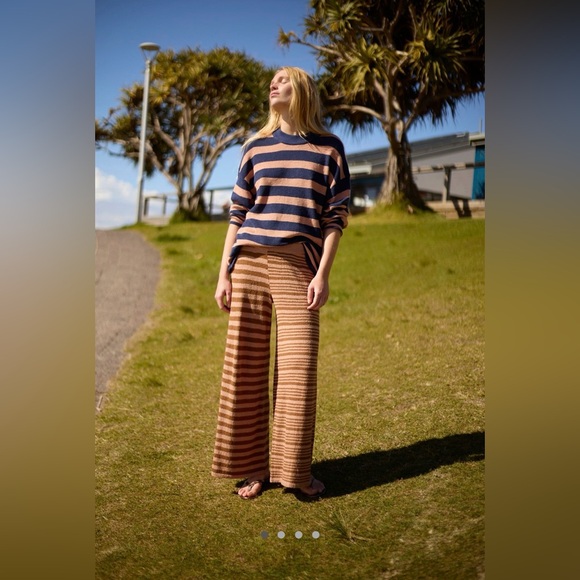 Free People Allyson striped pants - Picture 4 of 13